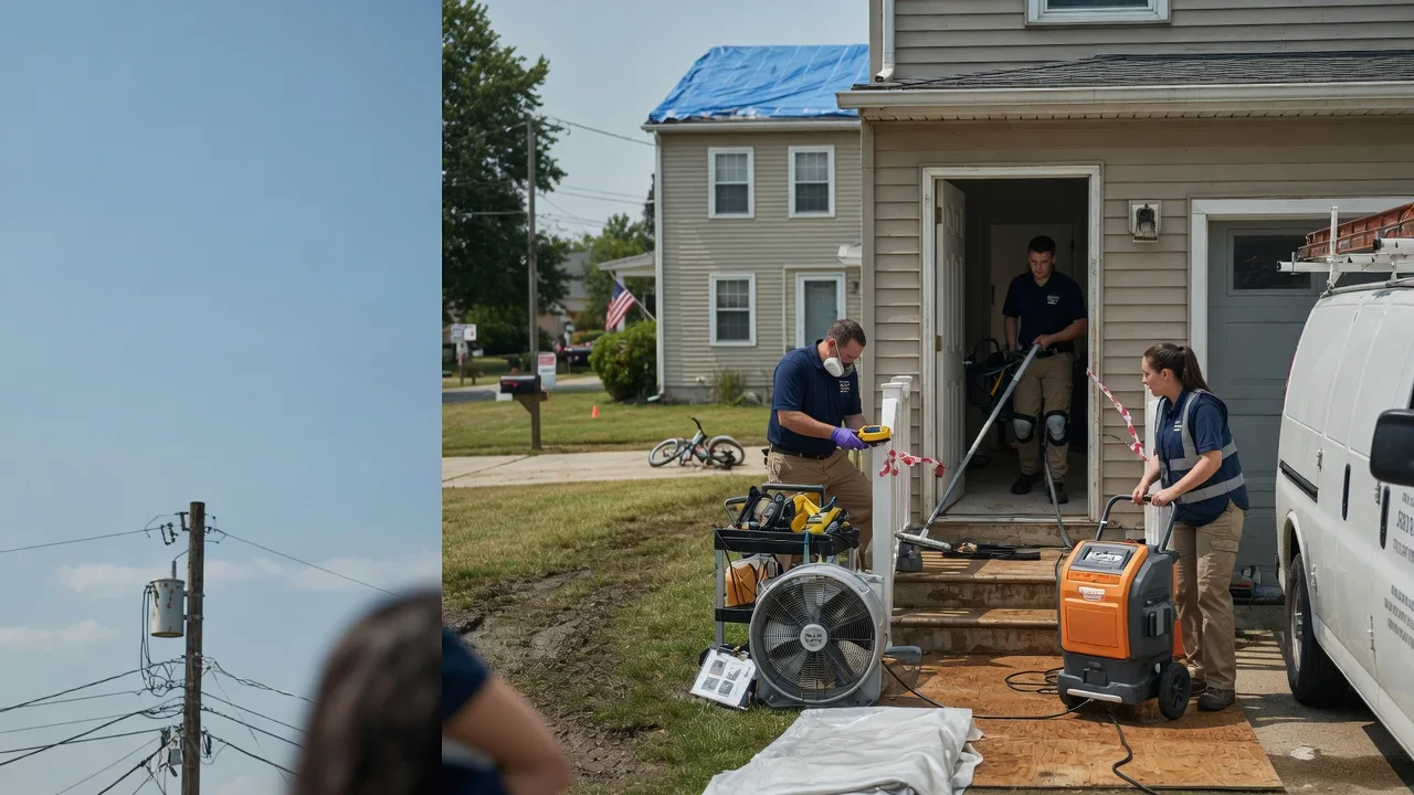 Water Damage Repair in Vance, MS near me